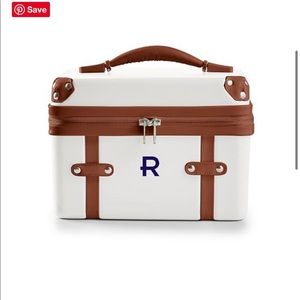 BNWT Mark and Graham Cosmetic Case - Letter A